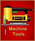 Design and Technology machine tools animations and exercises for KS3 and KS4