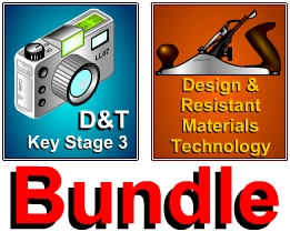 KS3 / KS4 design and technology animations, notes and exercises in one economical package.